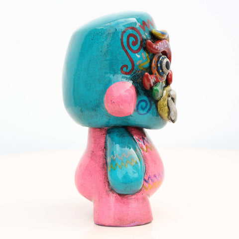 🏺✨ Ícaro Cuchimilco 15 cm – Cerámica Iconográfica ✨