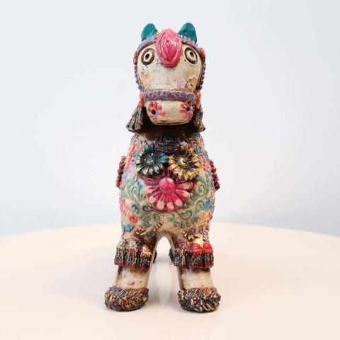 🐎✨ Caballo de Pucará Premium 20 cm – Cerámica Artesanal ✨