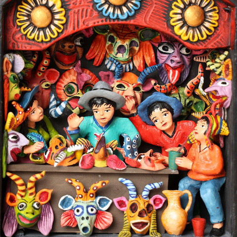 🎨✨ Retablo Andino Taller de Máscaras ✨