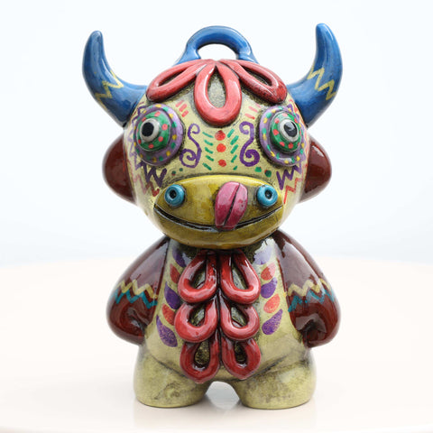 🏺✨ Ícaro Torito de Pucará – Cerámica Iconográfica Artesanal ✨