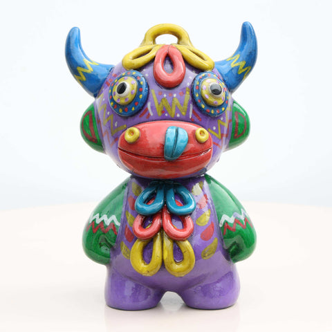 🏺✨ Ícaro Torito de Pucará – Cerámica Iconográfica Artesanal ✨