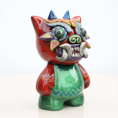 ✨ Ícaro Gato Michi 15 cm – Cerámica Iconográfica ✨