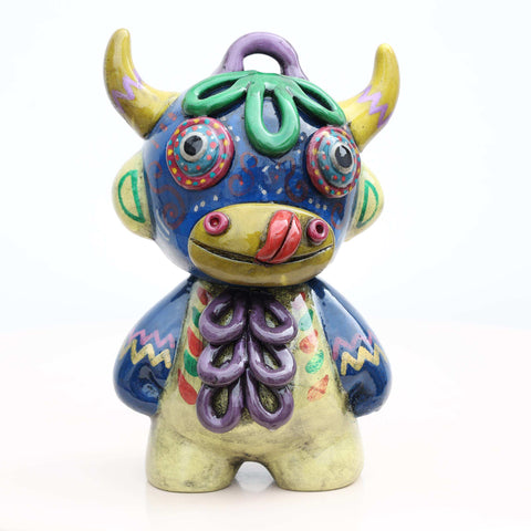 🏺✨ Ícaro Torito de Pucará – Cerámica Iconográfica Artesanal ✨