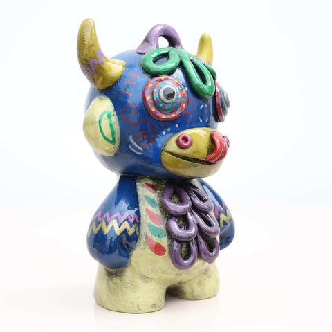 🏺✨ Ícaro Torito de Pucará – Cerámica Iconográfica Artesanal ✨