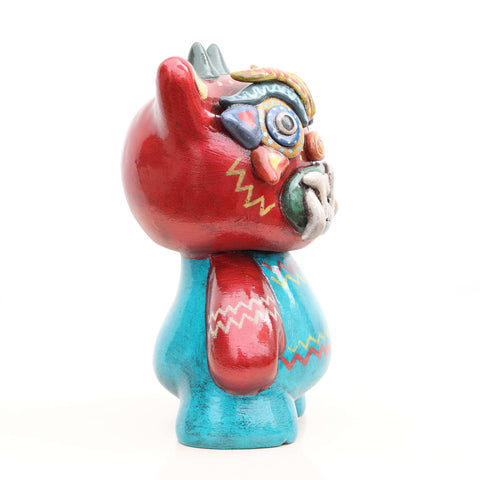 ✨ Ícaro Gato Michi 15 cm – Cerámica Iconográfica ✨