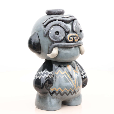 🏺✨ Ícaro Chavín 15 cm – Cerámica Iconográfica Ancestral Peruana ✨