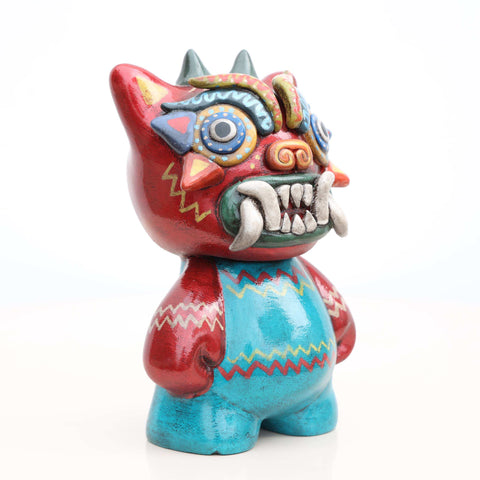 ✨ Ícaro Gato Michi 15 cm – Cerámica Iconográfica ✨