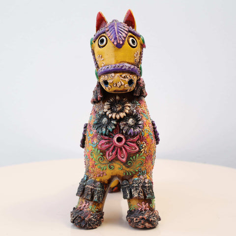 🐎✨ Caballo de Pucará Premium 20 cm – Cerámica Artesanal ✨