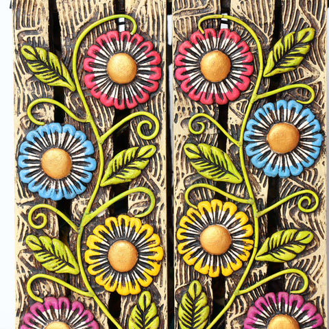 🌟✨ Retablo Andino Nacimiento Marfil de 25 cm ✨