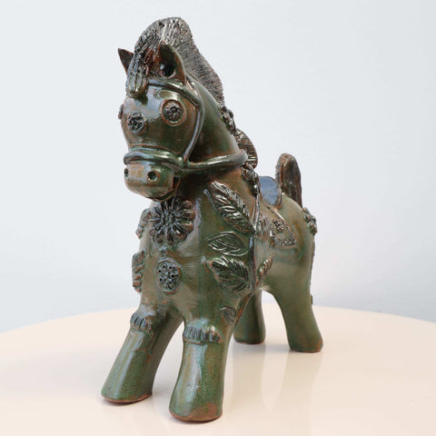 🐎✨ Caballo de Pucará 25 cm – Cerámica Artesanal ✨