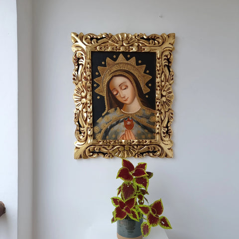 Descubre el arte religioso de las pinturas cuzqueñas: expresiones vibrantes que capturan la devoción y la historia cultural de Perú - Pintura Cuzqueña - Pintura Peruana - Arte Religioso - Escuela Cuzqueña - Virgen - Santos - Arcangel - Pintura Oleo