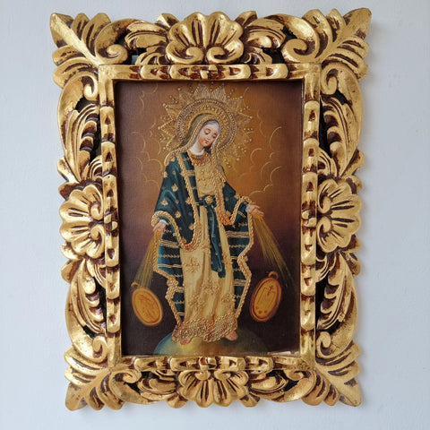 Descubre el arte religioso de las pinturas cuzqueñas: expresiones vibrantes que capturan la devoción y la historia cultural de Perú - Pintura Cuzqueña - Pintura Peruana - Arte Religioso - Escuela Cuzqueña - Virgen - Santos - Arcangel - Pintura Oleo