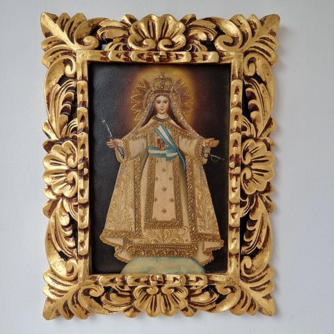 Descubre el arte religioso de las pinturas cuzqueñas: expresiones vibrantes que capturan la devoción y la historia cultural de Perú - Pintura Cuzqueña - Pintura Peruana - Arte Religioso - Escuela Cuzqueña - Virgen - Santos - Arcangel - Pintura Oleo