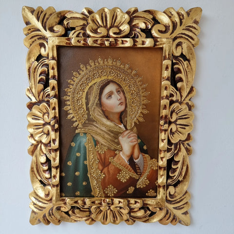 Descubre el arte religioso de las pinturas cuzqueñas: expresiones vibrantes que capturan la devoción y la historia cultural de Perú - Pintura Cuzqueña - Pintura Peruana - Arte Religioso - Escuela Cuzqueña - Virgen - Santos - Arcangel - Pintura Oleo