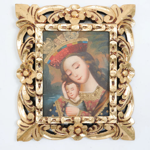 Descubre el arte religioso de las pinturas cuzqueñas: expresiones vibrantes que capturan la devoción y la historia cultural de Perú - Pintura Cuzqueña - Pintura Peruana - Arte Religioso - Escuela Cuzqueña - Virgen - Santos - Arcangel - Pintura Oleo