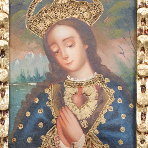 Descubre el arte religioso de las pinturas cuzqueñas: expresiones vibrantes que capturan la devoción y la historia cultural de Perú - Pintura Cuzqueña - Pintura Peruana - Arte Religioso - Escuela Cuzqueña - Virgen - Santos - Arcangel - Pintura Oleo