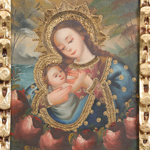 Descubre el arte religioso de las pinturas cuzqueñas: expresiones vibrantes que capturan la devoción y la historia cultural de Perú - Pintura Cuzqueña - Pintura Peruana - Arte Religioso - Escuela Cuzqueña - Virgen - Santos - Arcangel - Pintura Oleo