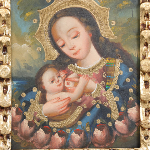 Descubre el arte religioso de las pinturas cuzqueñas: expresiones vibrantes que capturan la devoción y la historia cultural de Perú - Pintura Cuzqueña - Pintura Peruana - Arte Religioso - Escuela Cuzqueña - Virgen - Santos - Arcangel - Pintura Oleo