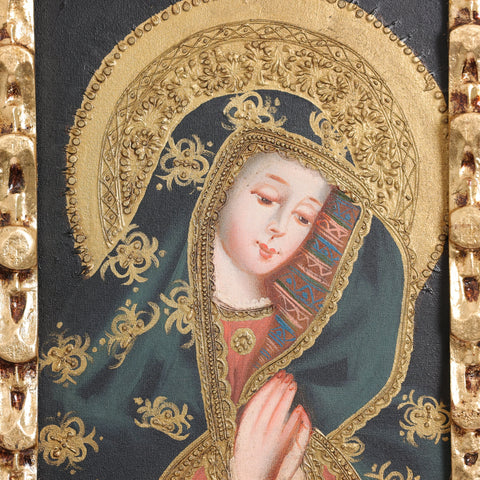 Descubre el arte religioso de las pinturas cuzqueñas: expresiones vibrantes que capturan la devoción y la historia cultural de Perú - Pintura Cuzqueña - Pintura Peruana - Arte Religioso - Escuela Cuzqueña - Virgen - Santos - Arcangel - Pintura Oleo