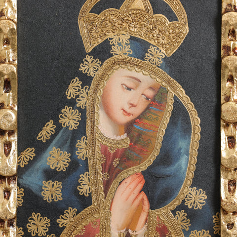 Descubre el arte religioso de las pinturas cuzqueñas: expresiones vibrantes que capturan la devoción y la historia cultural de Perú - Pintura Cuzqueña - Pintura Peruana - Arte Religioso - Escuela Cuzqueña - Virgen - Santos - Arcangel - Pintura Oleo