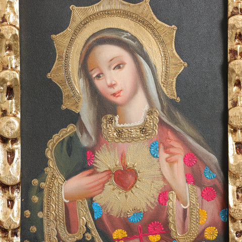 Descubre el arte religioso de las pinturas cuzqueñas: expresiones vibrantes que capturan la devoción y la historia cultural de Perú - Pintura Cuzqueña - Pintura Peruana - Arte Religioso - Escuela Cuzqueña - Virgen - Santos - Arcangel - Pintura Oleo