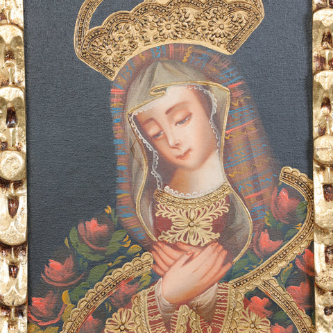 Descubre el arte religioso de las pinturas cuzqueñas: expresiones vibrantes que capturan la devoción y la historia cultural de Perú - Pintura Cuzqueña - Pintura Peruana - Arte Religioso - Escuela Cuzqueña - Virgen - Santos - Arcangel - Pintura Oleo