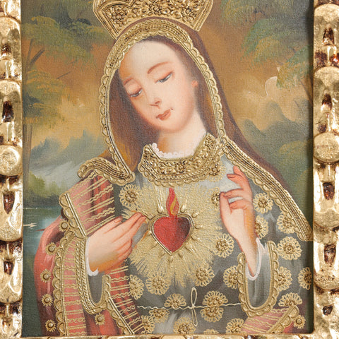 Descubre el arte religioso de las pinturas cuzqueñas: expresiones vibrantes que capturan la devoción y la historia cultural de Perú - Pintura Cuzqueña - Pintura Peruana - Arte Religioso - Escuela Cuzqueña - Virgen - Santos - Arcangel - Pintura Oleo