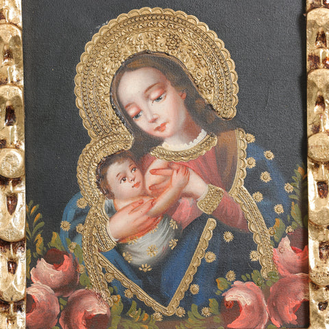 Descubre el arte religioso de las pinturas cuzqueñas: expresiones vibrantes que capturan la devoción y la historia cultural de Perú - Pintura Cuzqueña - Pintura Peruana - Arte Religioso - Escuela Cuzqueña - Virgen - Santos - Arcangel - Pintura Oleo