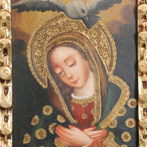 Descubre el arte religioso de las pinturas cuzqueñas: expresiones vibrantes que capturan la devoción y la historia cultural de Perú - Pintura Cuzqueña - Pintura Peruana - Arte Religioso - Escuela Cuzqueña - Virgen - Santos - Arcangel - Pintura Oleo