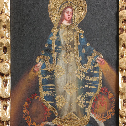 Descubre el arte religioso de las pinturas cuzqueñas: expresiones vibrantes que capturan la devoción y la historia cultural de Perú - Pintura Cuzqueña - Pintura Peruana - Arte Religioso - Escuela Cuzqueña - Virgen - Santos - Arcangel - Pintura Oleo