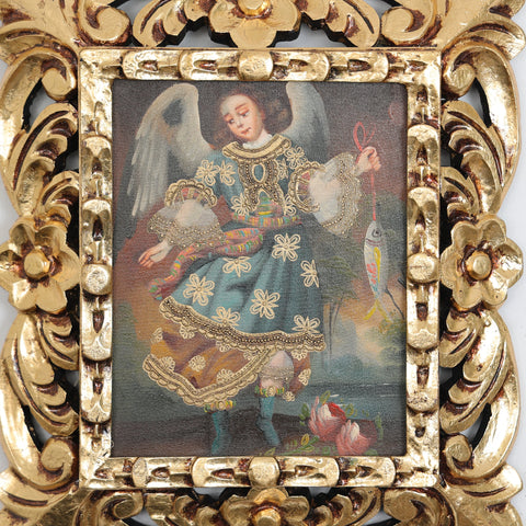 Descubre el arte religioso de las pinturas cuzqueñas: expresiones vibrantes que capturan la devoción y la historia cultural de Perú - Pintura Cuzqueña - Pintura Peruana - Arte Religioso - Escuela Cuzqueña - Virgen - Santos - Arcangel - Pintura Oleo