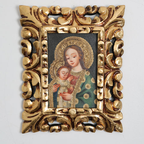 Descubre el arte religioso de las pinturas cuzqueñas: expresiones vibrantes que capturan la devoción y la historia cultural de Perú - Pintura Cuzqueña - Pintura Peruana - Arte Religioso - Escuela Cuzqueña - Virgen - Santos - Arcangel - Pintura Oleo